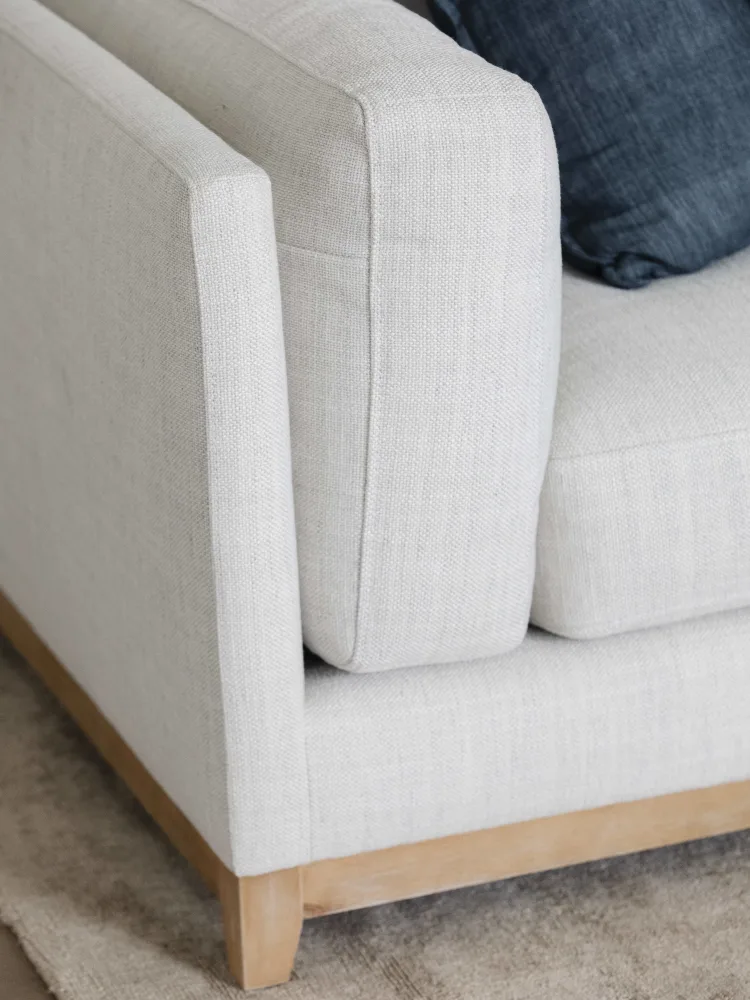 Feather filled armchair hot sale